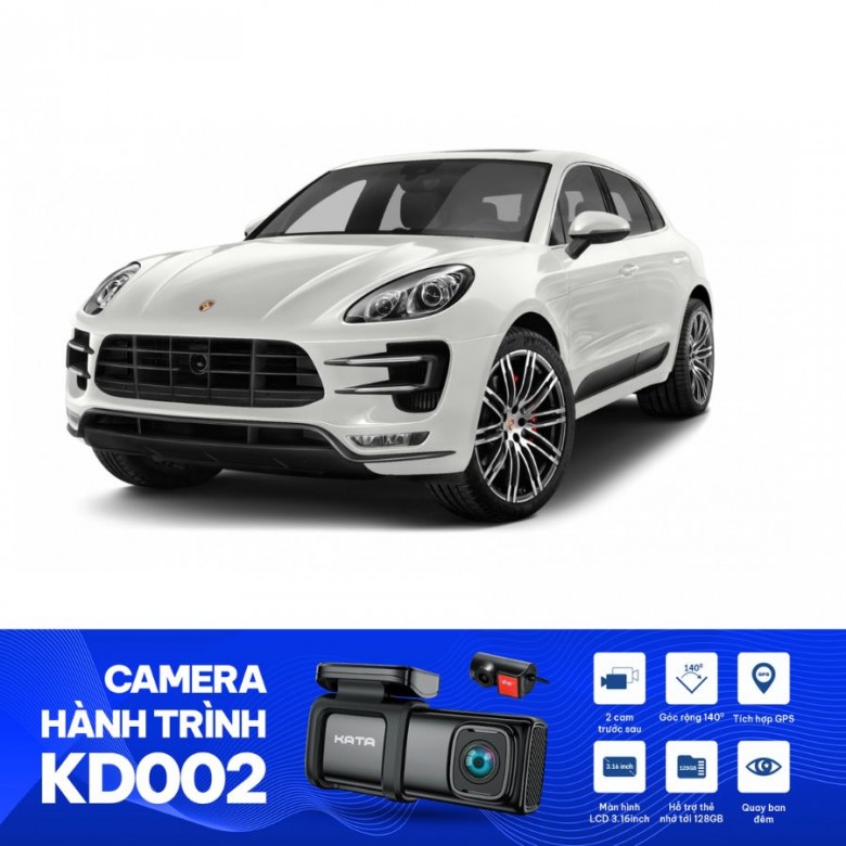 Lắp camera hành trình loại nào cho Porsche Macan?